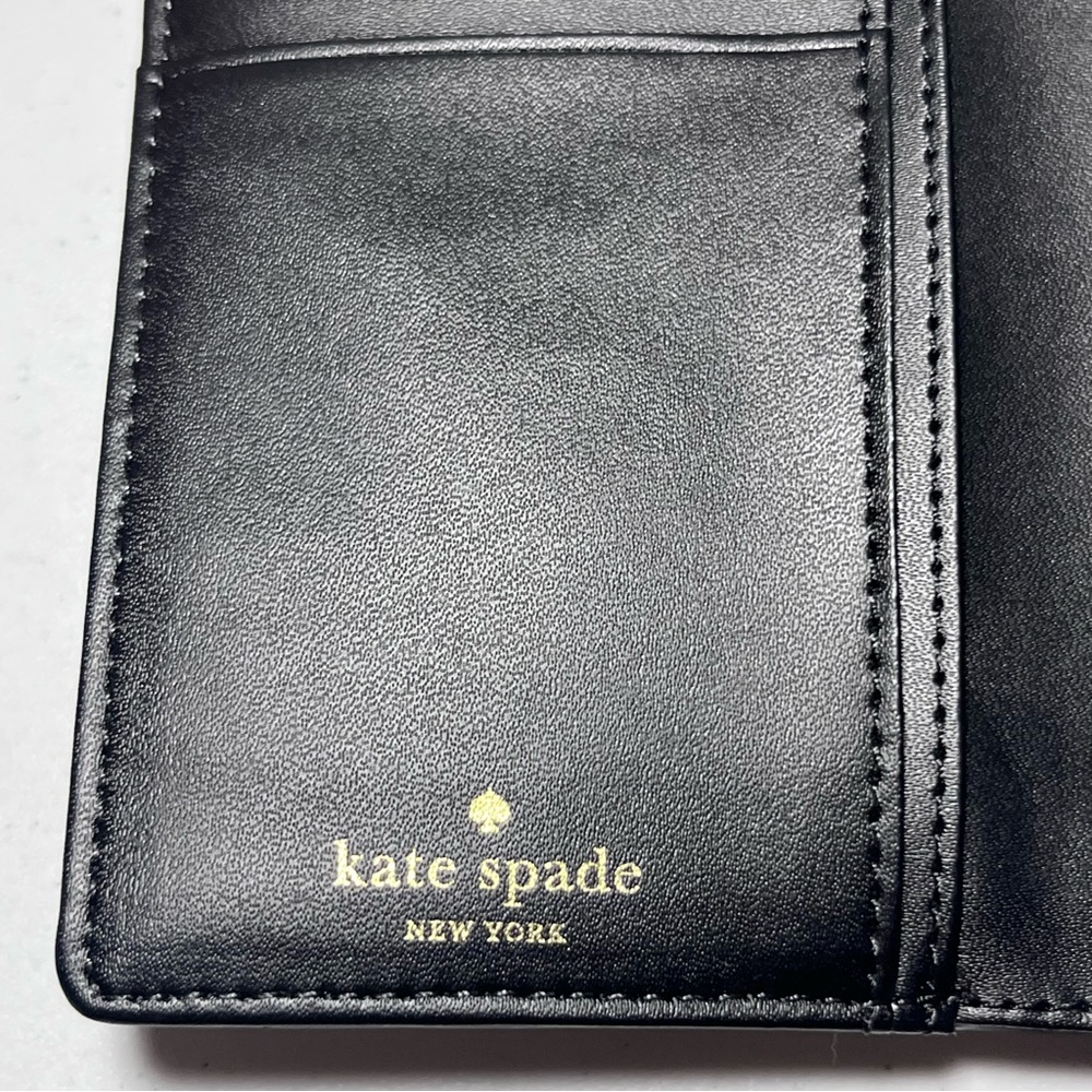 NWT Kate Spade Black Sawyer Street Callie Clutch Wallet - Picture 7 of 10